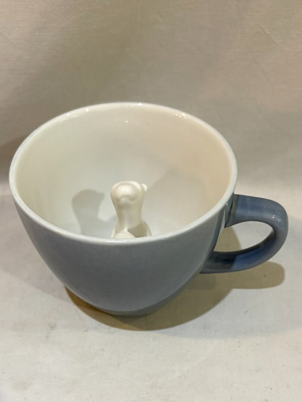 Porcelain Creature Cup Polar Bear Inside